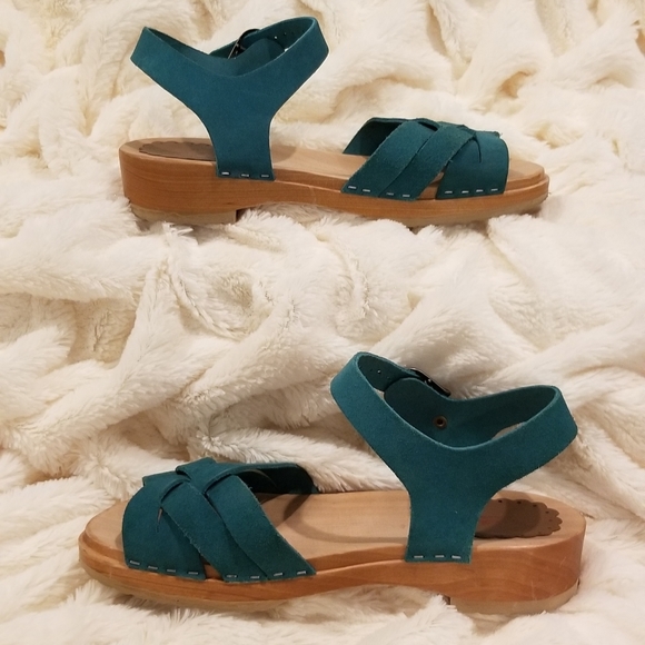 Hanna Andersson Other - Hanna Andersson Girls Teal Blue Sandals
